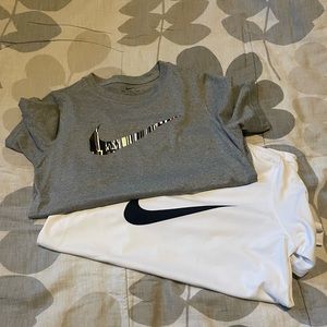 Set of Boys Medium Dry-Fit Nike Shirts